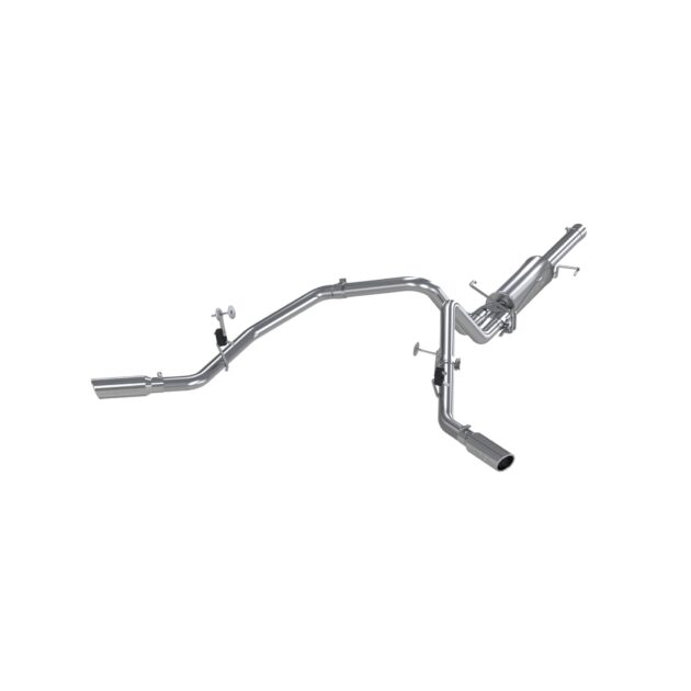 MBRP Exhaust 2 1/2in. Cat Back; Dual Split Side; AL