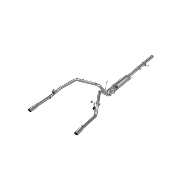 MBRP Exhaust 2 1/2in. Cat Back; Dual Split Rear; AL