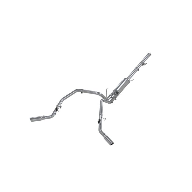 MBRP Exhaust 2 1/2in. Cat Back; Dual Split Side; AL