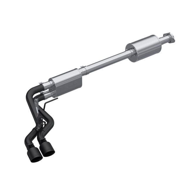 MBRP Exhaust 3in. Cat-Back; 2.5in Pre-Axle; BLK