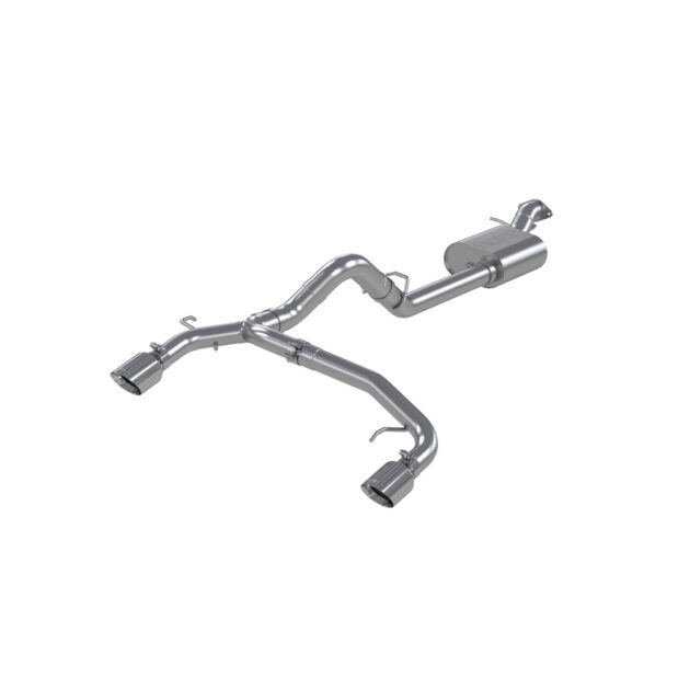 MBRP Exhaust 3" Cat-Back, 2.5" Dual Split Rear Exit, T304