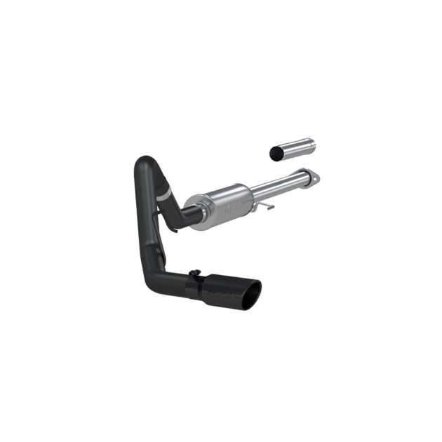 MBRP Exhaust 3in. Cat Back; Single; Black