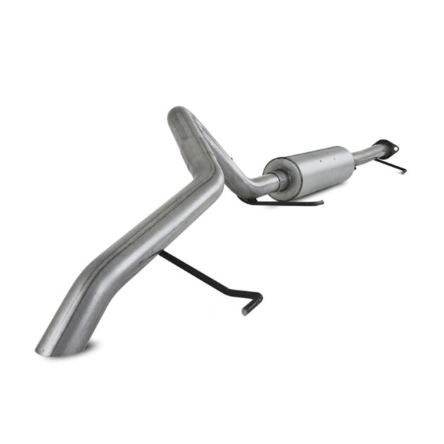 MBRP Exhaust 2 1/2in. Cat Back; Single Rear; Off-Road Tail; No tip; T409