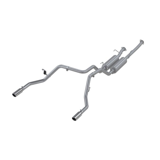 MBRP Exhaust 2 1/2in. Cat Back; Dual Split Rear; T409