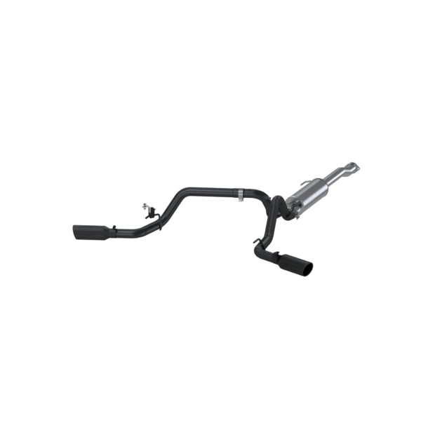 MBRP Exhaust 3"; Cat Back; Dual Split Side; Black