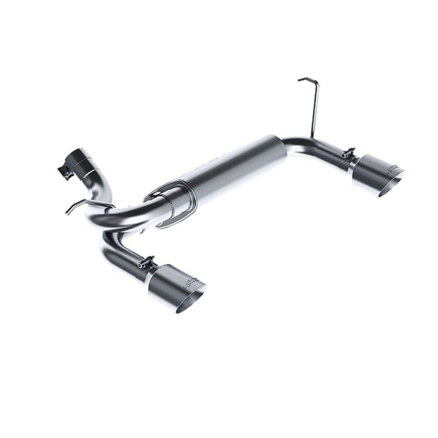 MBRP Exhaust 2 1/2in. Axle Back; Dual Rear Exit; T409