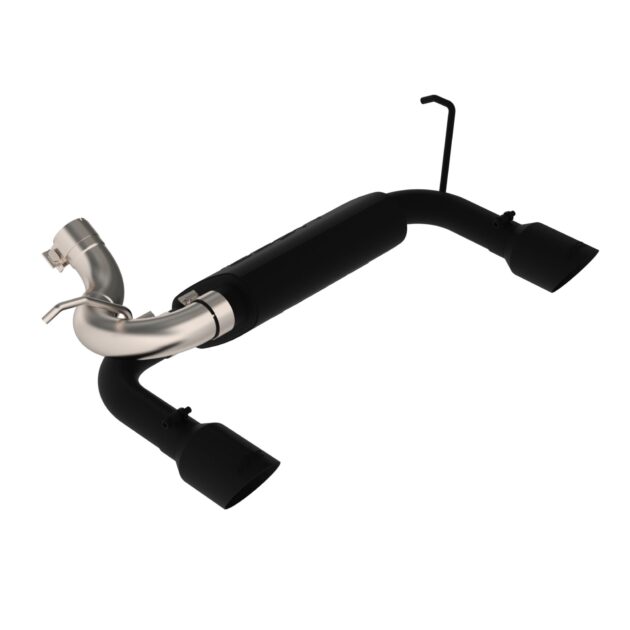 MBRP Exhaust 2 1/2in. Axle Back; Dual Rear Exit; BLK
