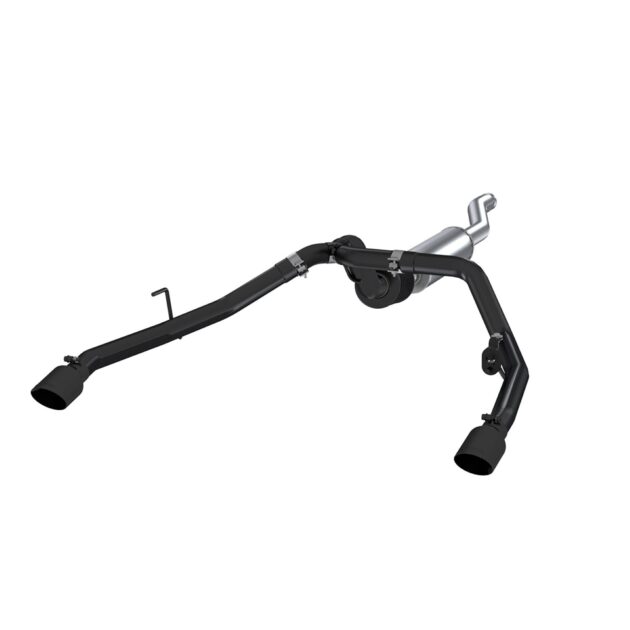 MBRP Exhaust 2.5"  Cat Back, Dual Rear Exit, Black Coated