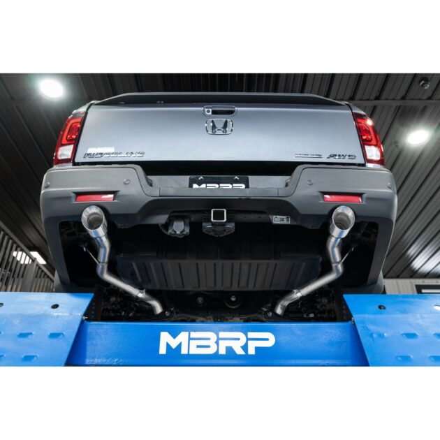 MBRP Exhaust 2 1/2in. Cat Back; Dual Split Rear; T304