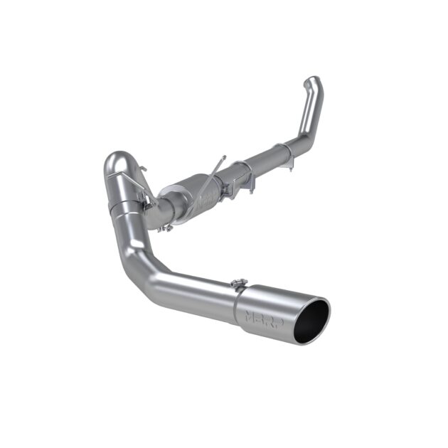 MBRP Exhaust 4in. Turbo Back; Single Side (4WD only); AL