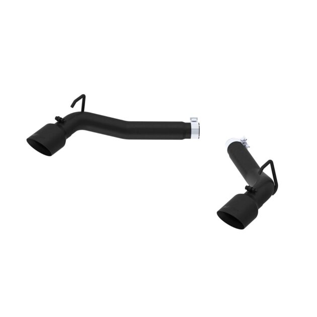 MBRP Exhaust 3in. Axle Back; Muffler Delete; Black Coated