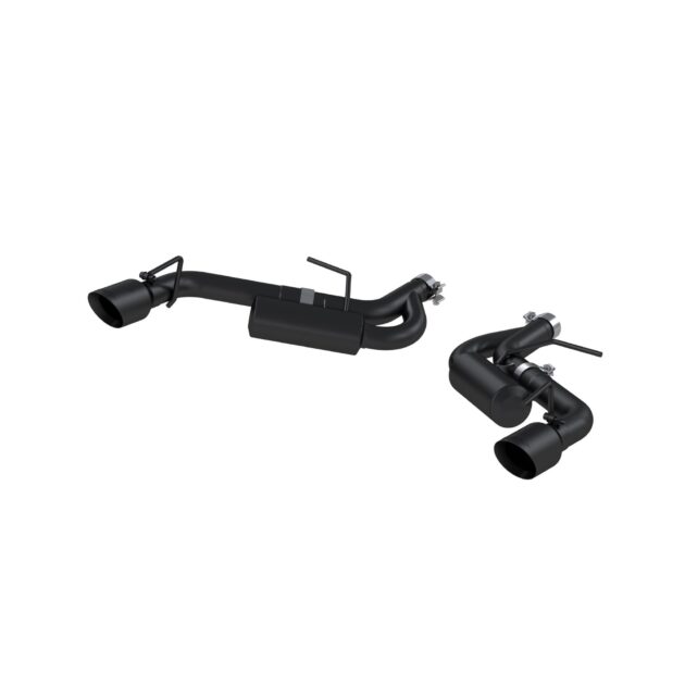 MBRP Exhaust 2.5in. Axle Back; Non NPP; Black Coated