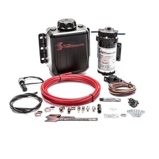 Snow Performance Stage 1 Boost Cooler Forced Induction Water-Methanol Injection Kit (Red High Tem