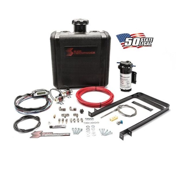 Snow Performance Diesel Stage 3 Boost Cooler Water-Methanol Injection Kit Universal (Red High Tem