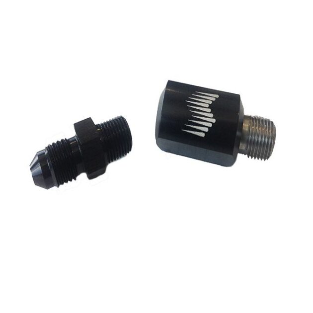 Snow Performance Low Profile Water-Methanol Nozzle Holder 4AN Elbow