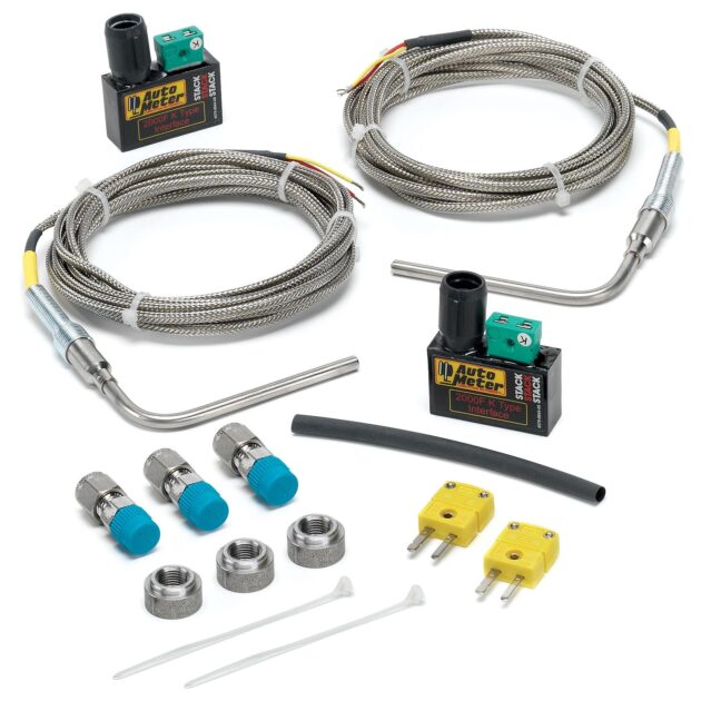 EXHAUST GAS TEMPERATURE TWO SENSOR KIT, EXPOSED TIP THERMOCOUPLE