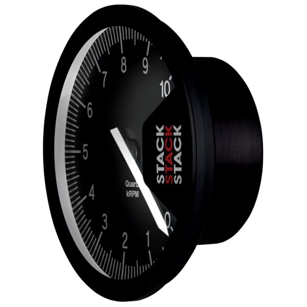 TACHOMETER, PROFESSIONAL, ACTION REPLAY, 125MM, BLK, 0-10K RPM
