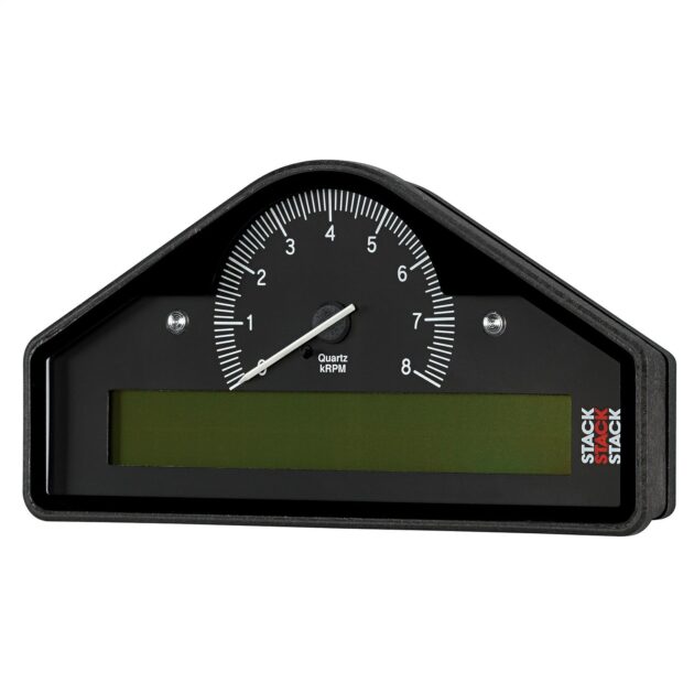 STREET DASH, BLK, 0-8K RPM (PSI, DEG. F, MPH)