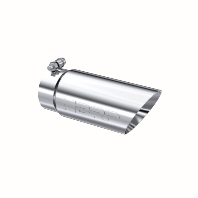 MBRP Exhaust Tip; 3in. O.D. Dual Wall Angled 4in. inlet 10in. length; T304