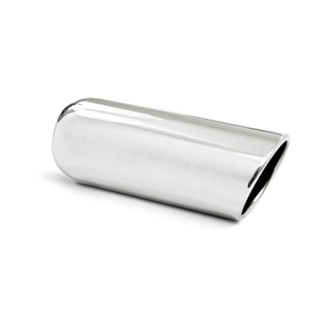 MBRP Exhaust 4in. OD; 2.5in. inlet; 12in. in length; Angled cut Rolled End; Weld on; T304