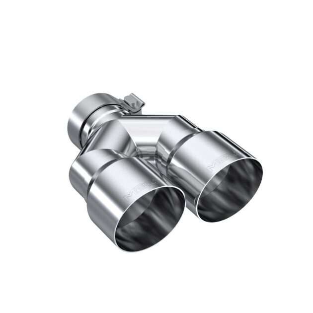 MBRP Exhaust Tip; 4in OD Out; 3in ID; 9.87in Length; Single Wall; Carbon Fiber