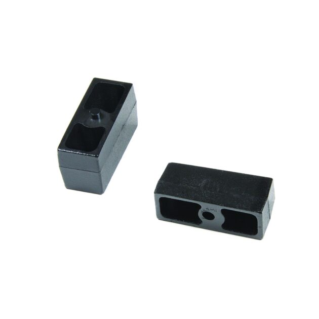 Rear Lift Blocks - 3/4 in Pin - Cast Iron - 2 Inch Lift - Universal Fitment