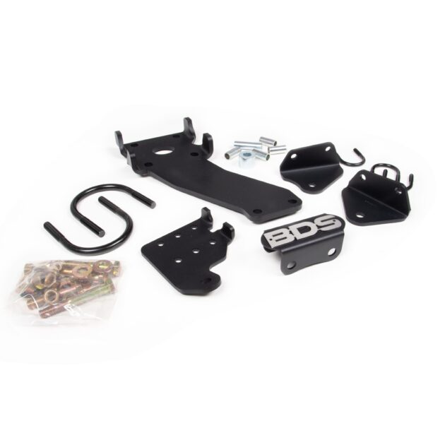 Dual Steering Stabilizer Mounting Kit - Dodge Ram 2500 (08-13) and 3500 (08-12) 4WD - With T-Style Steering