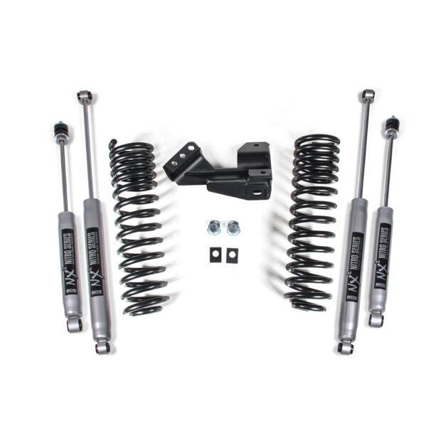 1-2 Inch Leveling Kit - Performance Spring - Ford F250/F350 Super Duty (1" Lift: 17-19) - (2" Lift: 20-24) - 4WD - Diesel & Gas