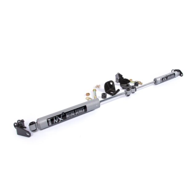 Dual Steering Stabilizer Kit w/ NX2 Shocks - Ford F150 (04-08) 4WD - With BDS Strut Spacers