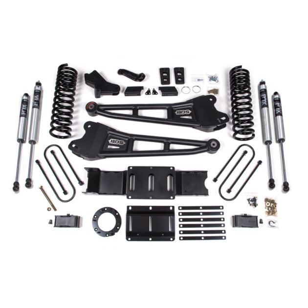 4 Inch Lift Kit w/ Radius Arm - Ram 3500 (19-24) 4WD - Diesel