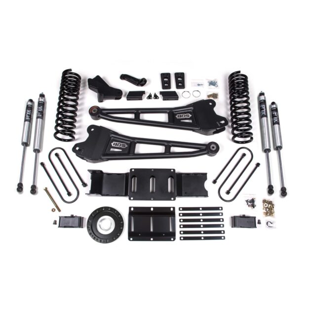 4 Inch Lift Kit w/ Radius Arm - Ram 3500 (19-24) 4WD - Diesel