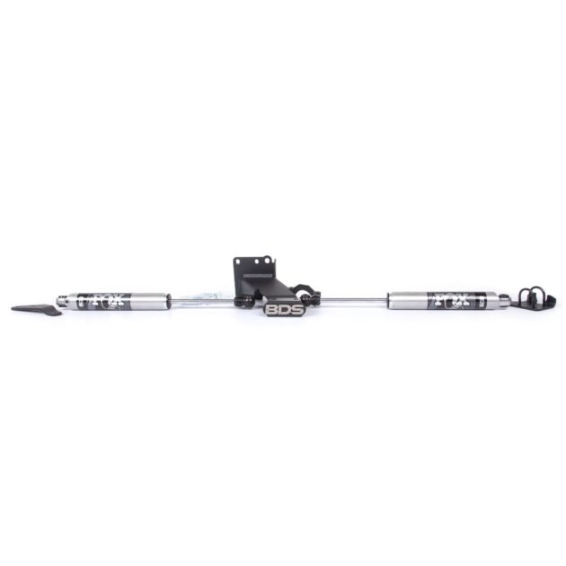 Dual Steering Stabilizer Kit w/ FOX 2.0 Performance Shocks - T-Style Steering - Ram 2500 (14-18) and 3500 (13-18) 4WD