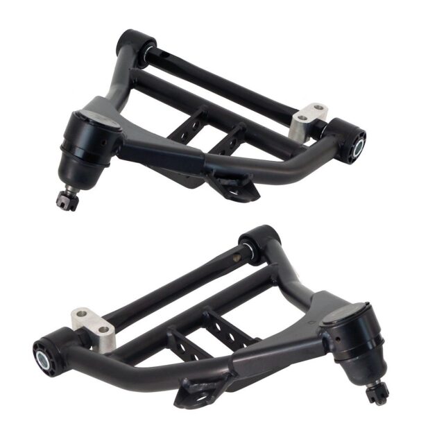 Front lower StrongArms for 1958-1964 Impala. For use with Coil-Over/Shockwave.