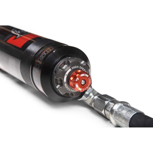 FOX 2.5 Coil-Over Shocks w/ DSC Reservoir Adjuster - 0-3 Inch Lift - Performance Elite Series - Ford F150 (14-20) 4WD