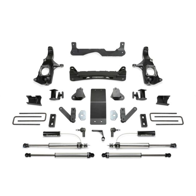 Fabtech 4" BASIC SYS W/DLSS RESI SHKS 2011-19 GM 3500HD 2WD/4WD