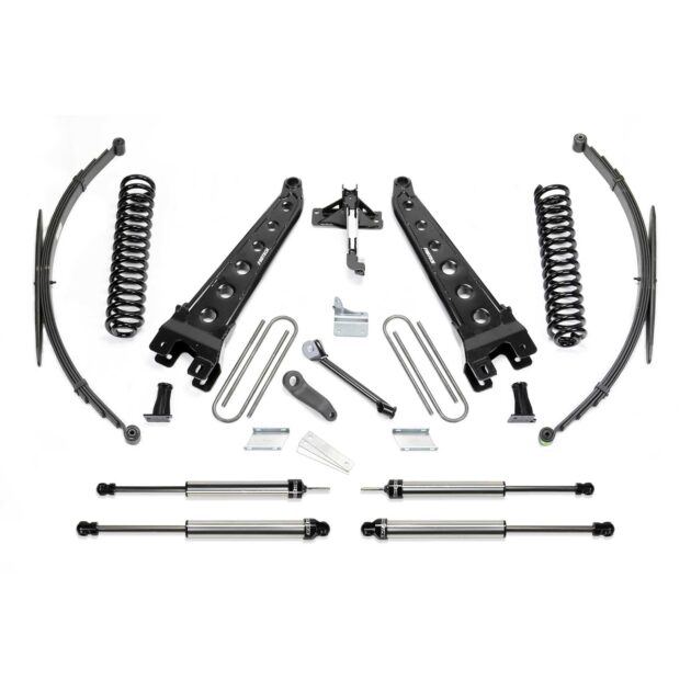 Fabtech 8" RAD ARM SYS W/COILS & RR LF SPRNGS & DLSS SHKS 2008-16 FORD F250/350 4WD