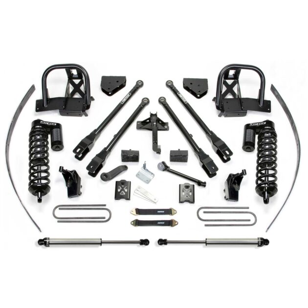 Fabtech 8" 4LINK SYS W/DLSS 4.0 C/O& RR DLSS 2011-16 FORD F250 4WD W/O FACTORY OVERLOAD