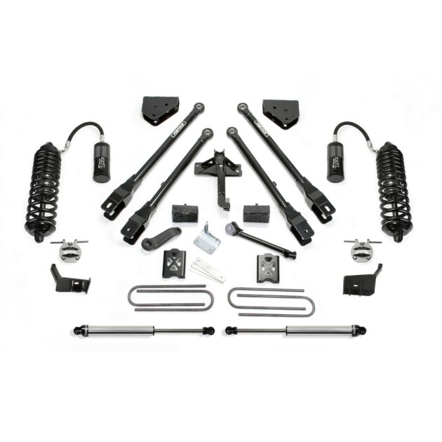 Fabtech 6" 4LINK SYS W/ 4.0 R/R & 2.25 2011-16 FORD F250 4WD