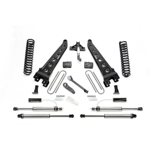 Fabtech 6" RAD ARM SYS W/COILS & 2.25 DL RESI FRT AND DL RR SHKS 17-21 FORD F250/350 4WD