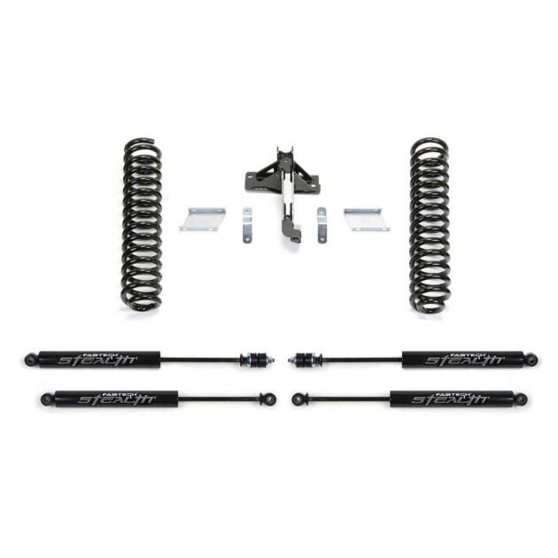 Fabtech 2.5 in. BUDGET COIL KIT W/STEALTH 17-20 FORD F250/F350 4WD DIESEL