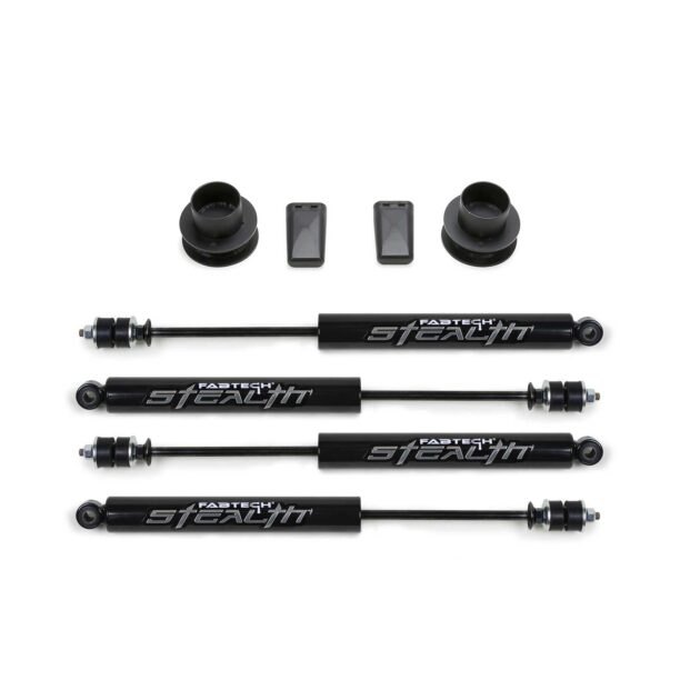 Fabtech 2.5 in. COIL SPCR KIT W/STEALTH 2014-18 RAM 2500 4WD