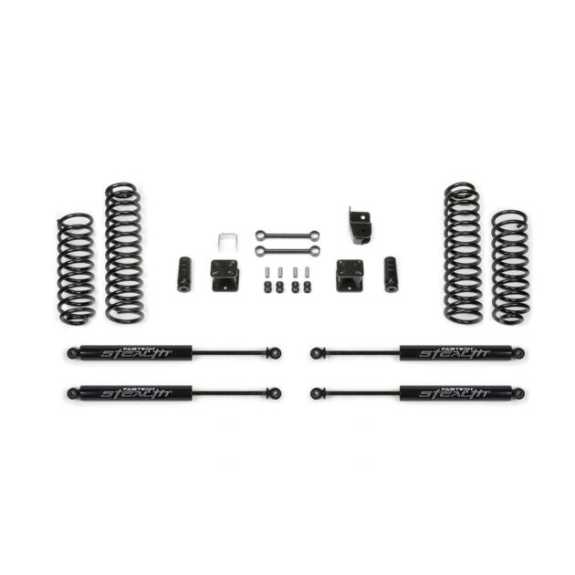 Fabtech 3" SPORT SYSTEM W/ STEALTH 2007-18 JEEP JK 2-DOOR