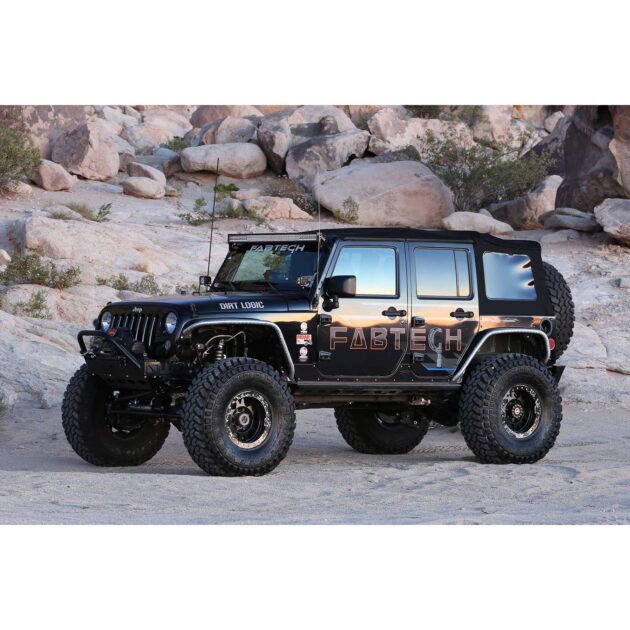 Fabtech 5" CRAWLER C/O W/ DLSS 2.5 C/O RESI AND RR DLSS RESI 2007-18 JEEP JK 4-DOOR