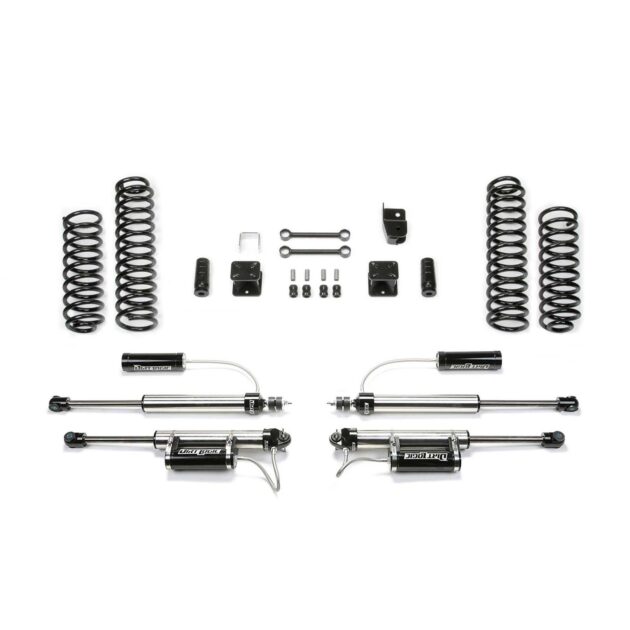 Fabtech 3" SPORT SYSTEM W/ DLSS RESI 2007-18 JEEP JK 4-DOOR