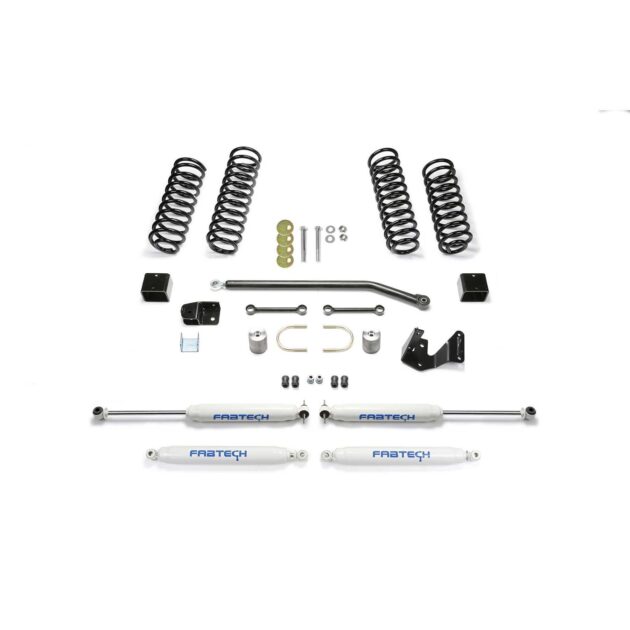 Fabtech 3" SPORT II W/ PERF SHOCKS 2007-18 JEEP JK 2-DOOR