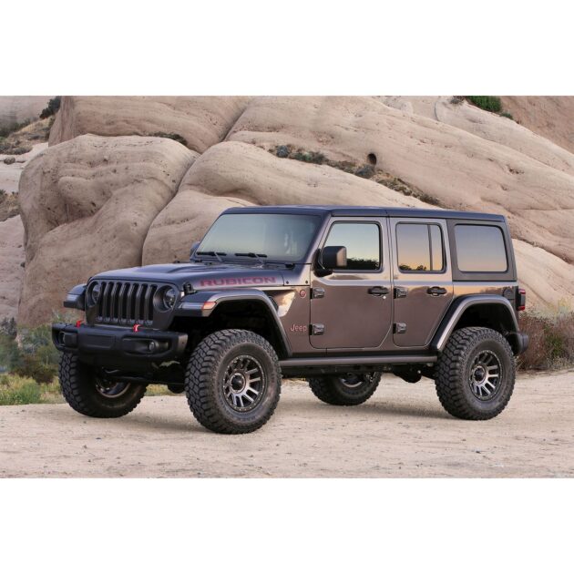 Fabtech 3" SPORT SYSTEM W/ SHK EXT 2018-22 JEEP JL 4-DOOR 4WD