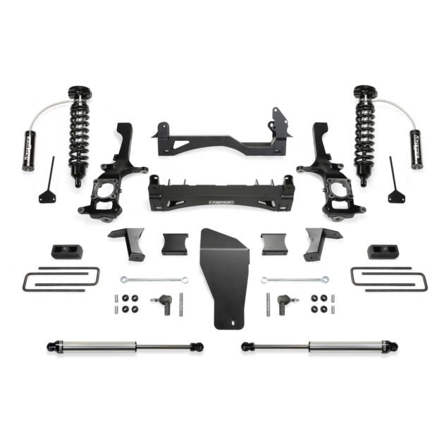 Fabtech 6" PERF SYS W/DL 2.5 RESI & 2.25 2016-18 NISSAN TITAN XD 4WD DIESEL