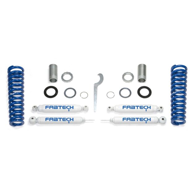 Fabtech 0-2.5 in. BASIC ADJ C/O SYS W/ PERF RR SHKS 00-06 TOYOTA TUNDRA 2WD/4WD