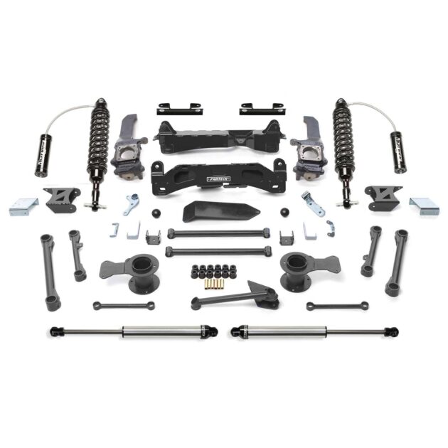 Fabtech 6" PERF SYS W/DLSS 2.5C/O RESI & RR DLSS 06-09 TOYOTA FJ 4WD