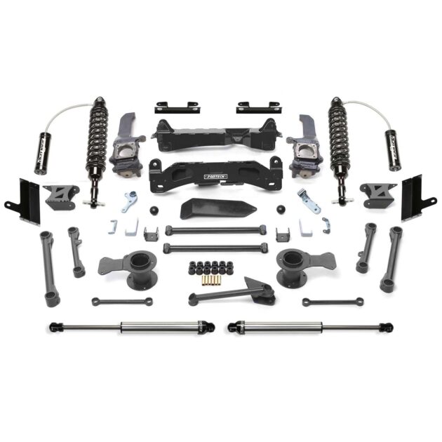 Fabtech 6" PERF SYS W/DL 2.5 C/O RESI & 2.25 10-15 TOYOTA 4RUNNER 4WD